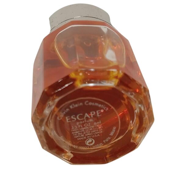Vtg ESCAPE Parfum By Calvin Klein Escape .13 floz 4ml Perfume Sample Splash Mini - Picture 4 of 4